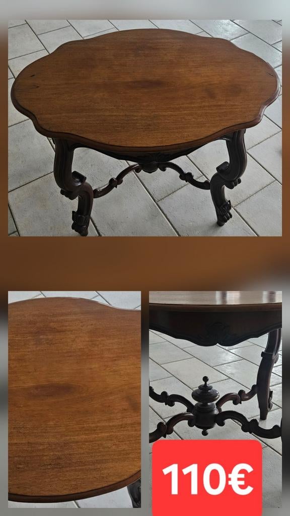 Antieke dinertafel, Enlèvement