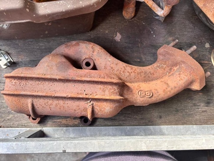 Uitlaatcollector, spruitstuk Mazda 12A Rotary, Ophalen of Verzenden, Mazda