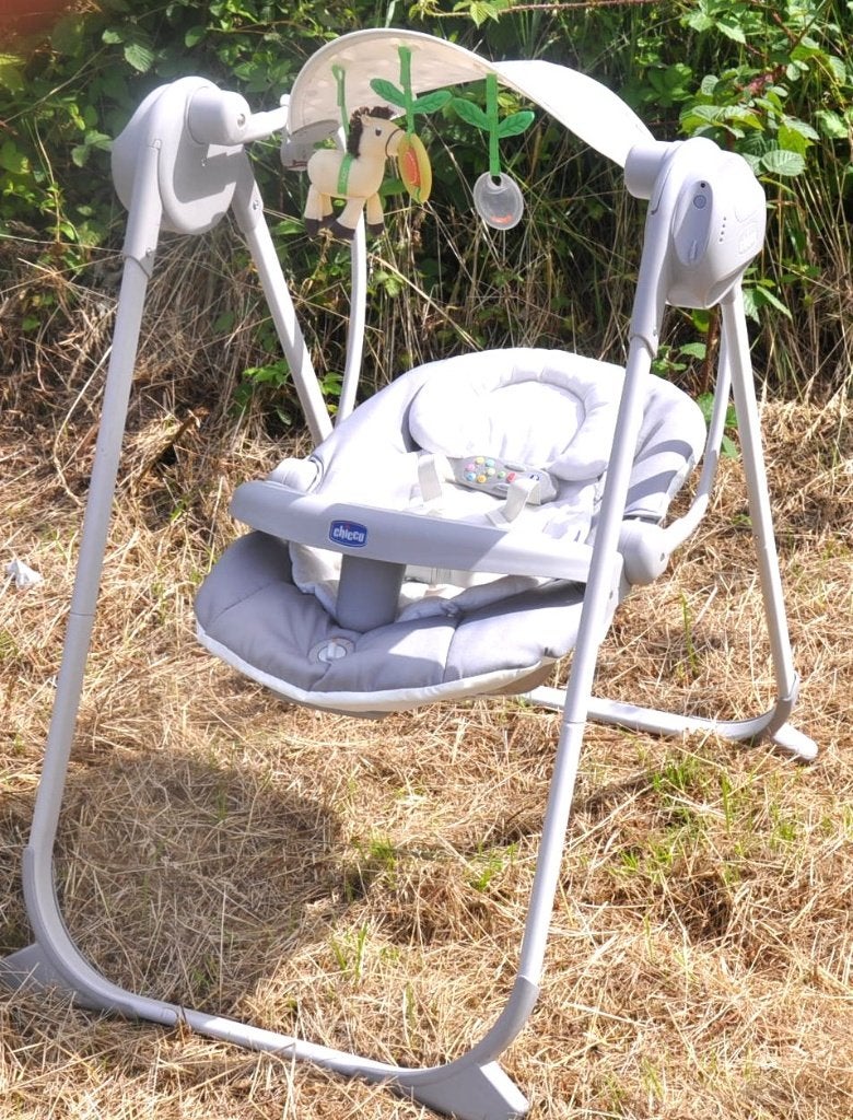 balancelle relax chicco swing polly swing up, Kinderen en Baby's, Wipstoeltjes, Ophalen, Schommelstoel, Verstelbaar, Zo goed als nieuw