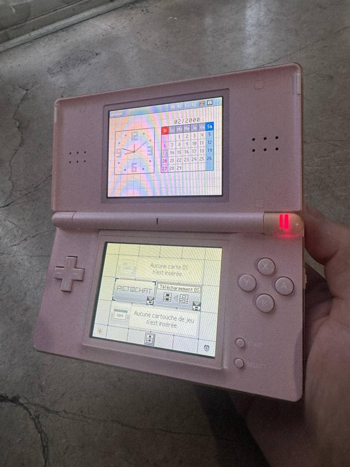 Console Nintendo DS Lite Rose + Chargeur & Stylet, Enlèvement ou Envoi, Comme neuf, Rouge, DS Lite