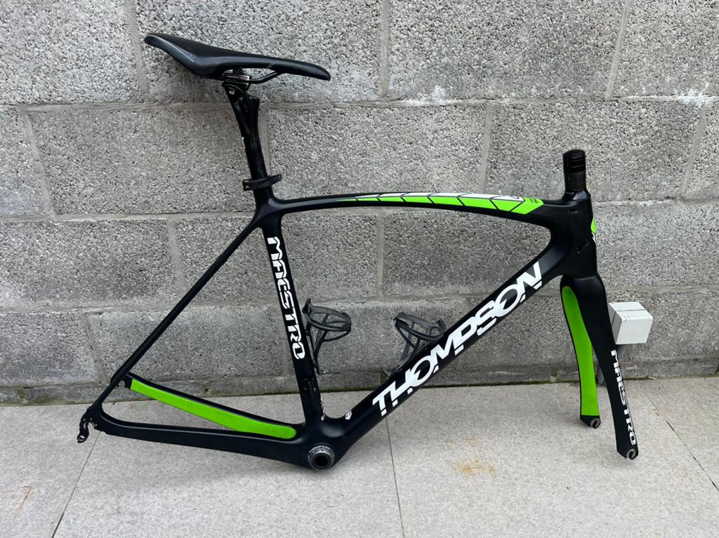 Thompson meastro full carbon frame zie beschrijving, Fietsen en Brommers, Overige merken, 28 inch, Gebruikt, Carbon