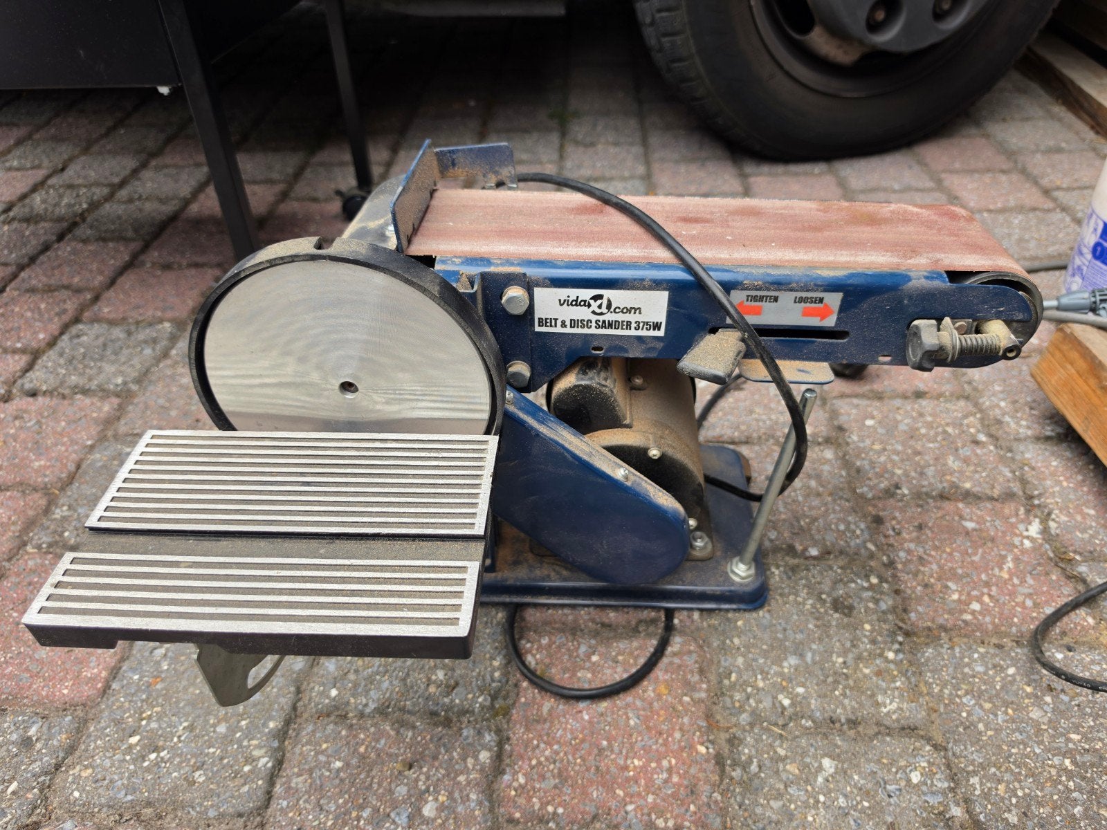 band en schijf schuurmachine, Doe-het-zelf en Bouw, Ophalen