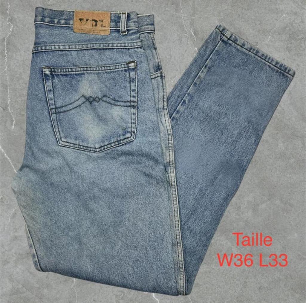 Jeans homme W36 L33, Enlèvement ou Envoi, Comme neuf, Bleu