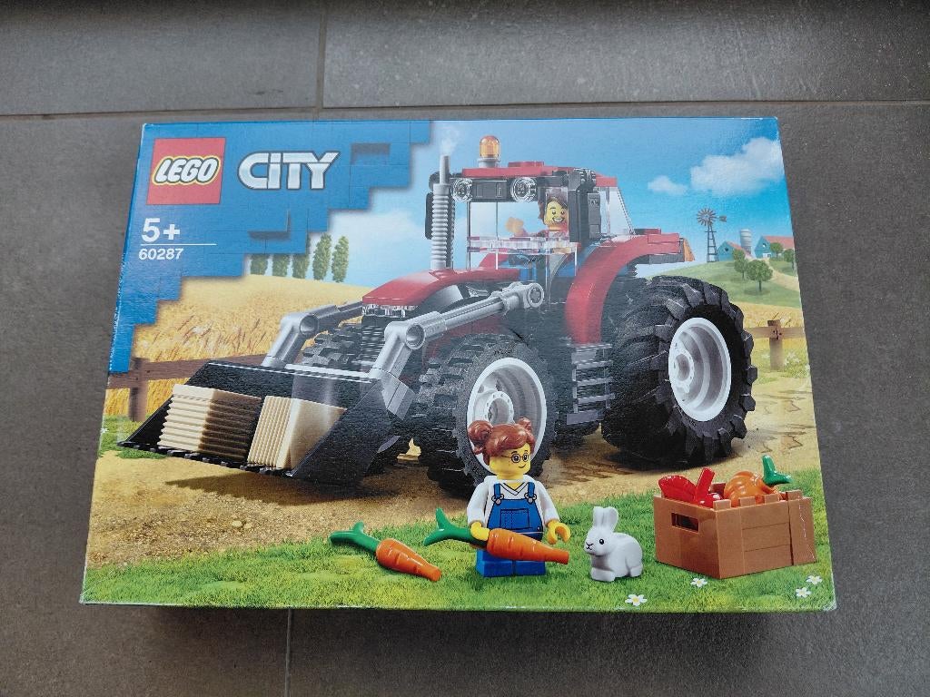Lego 60287 Le tracteur, Enlèvement ou Envoi, Lego, Ensemble complet, Comme neuf