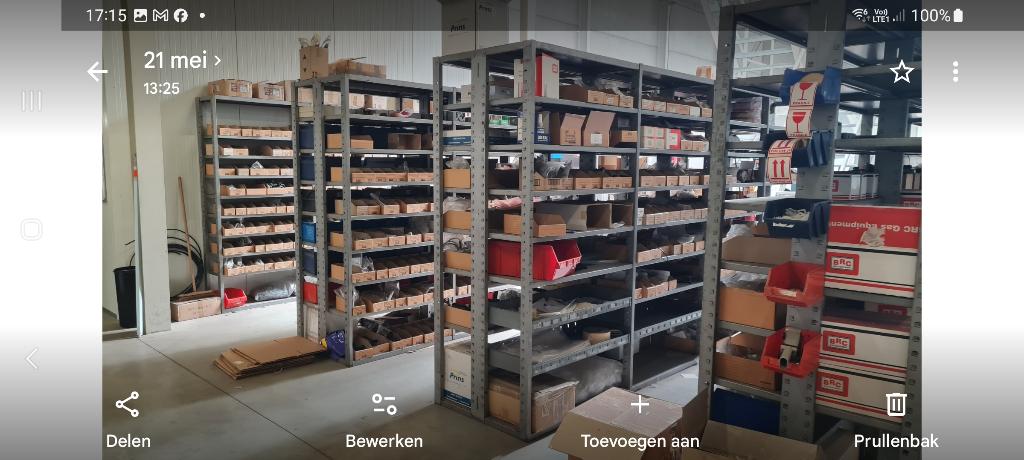 magazijn, Ophalen