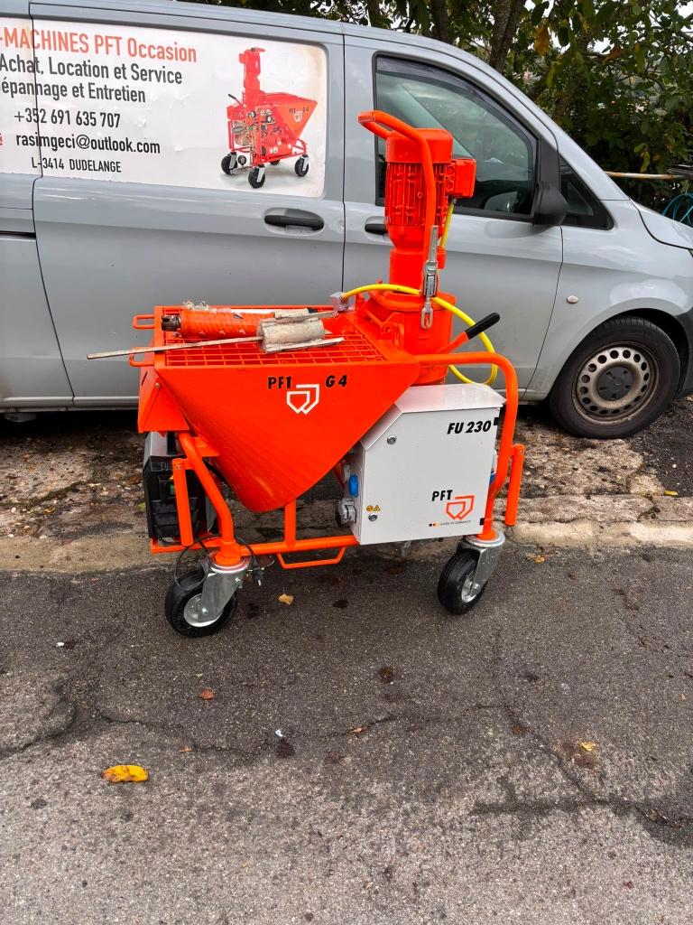 Machine à platre, Articles professionnels, Enlèvement