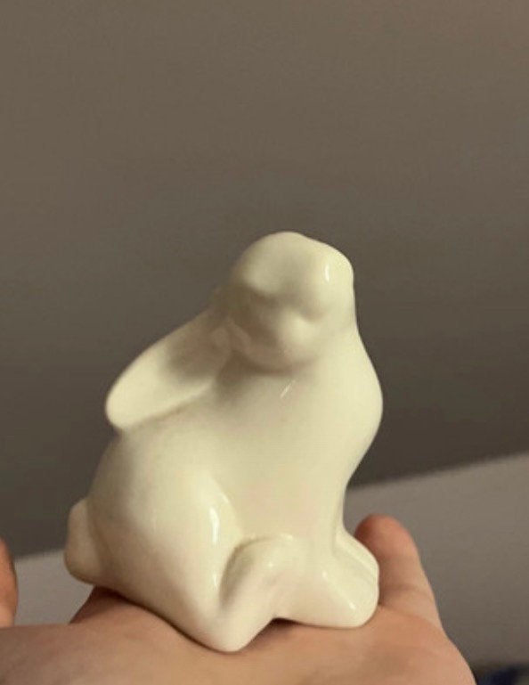 Lapin en porcelaine, Envoi, Comme neuf