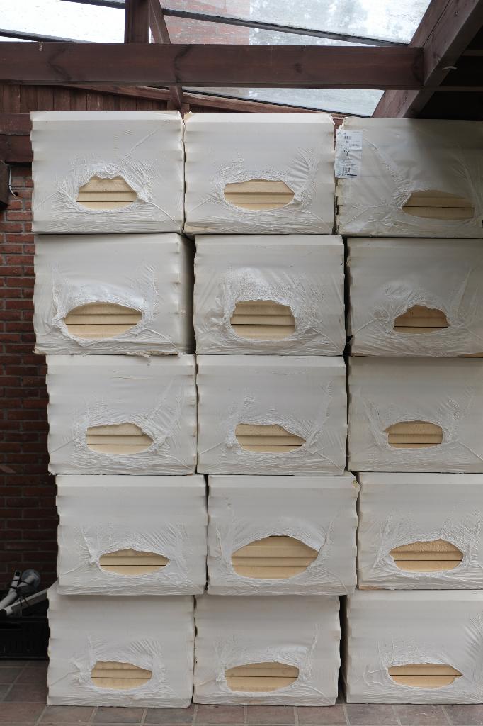 Nieuwe PIR isolatieplaten 120 mm - ongebruikt, Doe-het-zelf en Bouw, Isolatie en Afdichting, Ophalen, Dakisolatie, 12 cm of meer