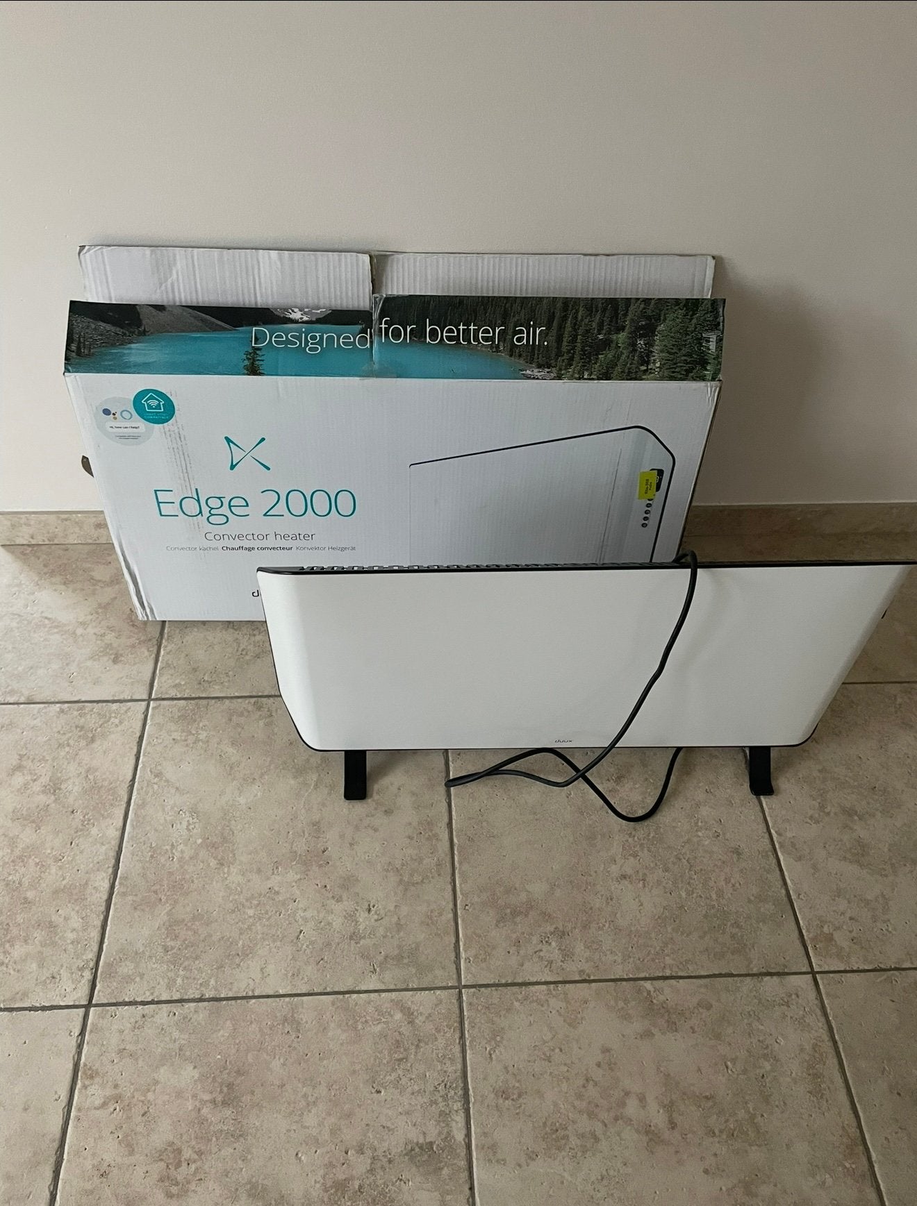 DUUX Edge 2000 Smart blanc, Bricolage & Construction, Enlèvement, Comme neuf