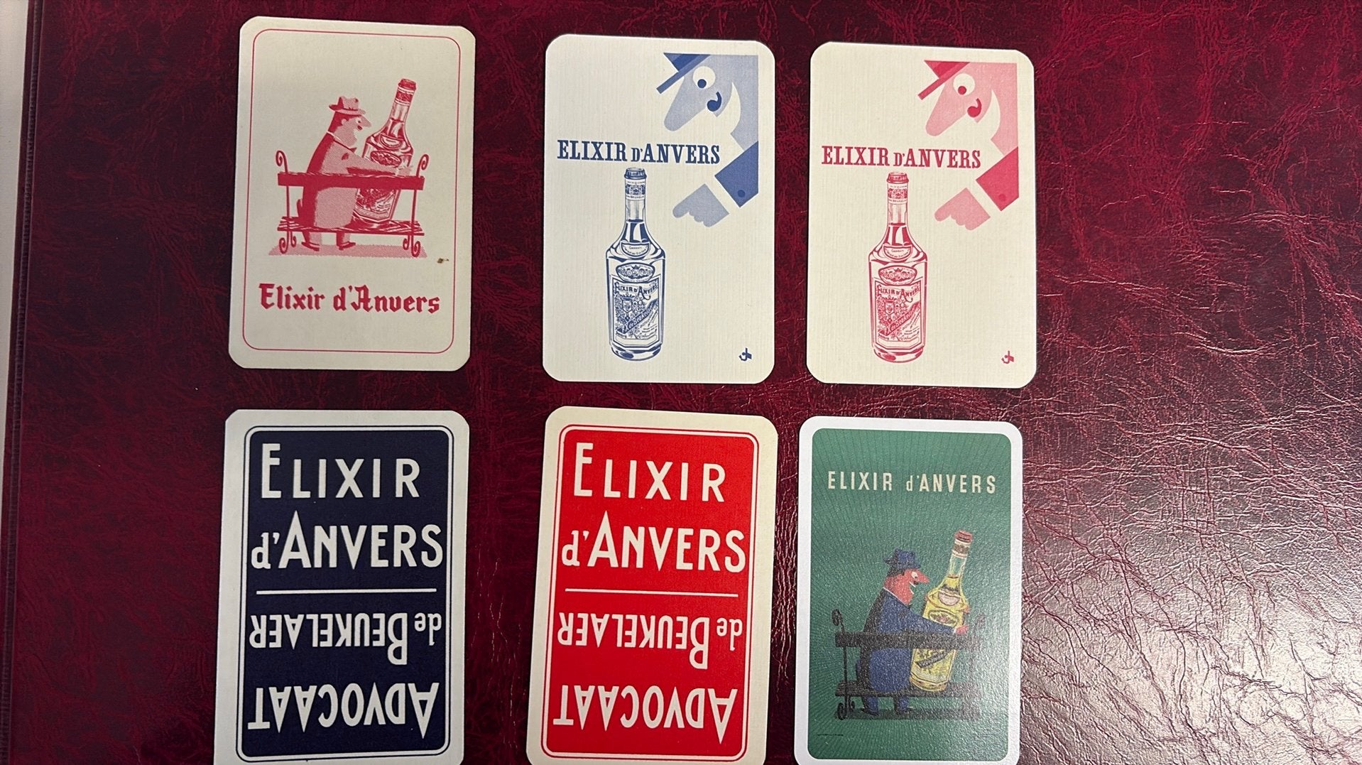 Jeu de cartes publicitaires Elixir D'Anvers, Enlèvement ou Envoi, Comme neuf, Carte(s) à jouer