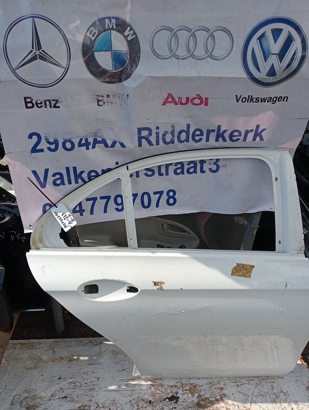 Achterdeur rechts origineel Mercedes E-klasse W213 ('16->), Gebruikt, -, Deur, Ophalen of Verzenden