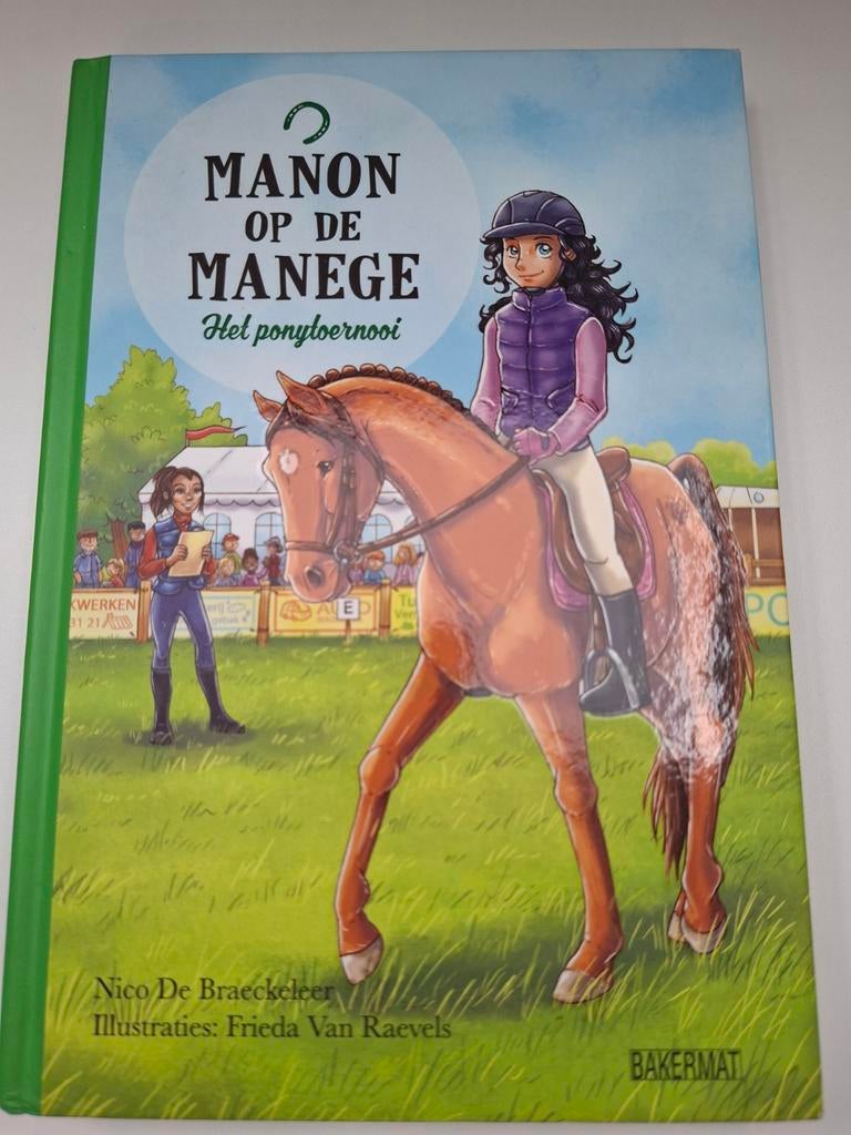 Manon op de manege: het ponytoernooi, Boeken, Ophalen