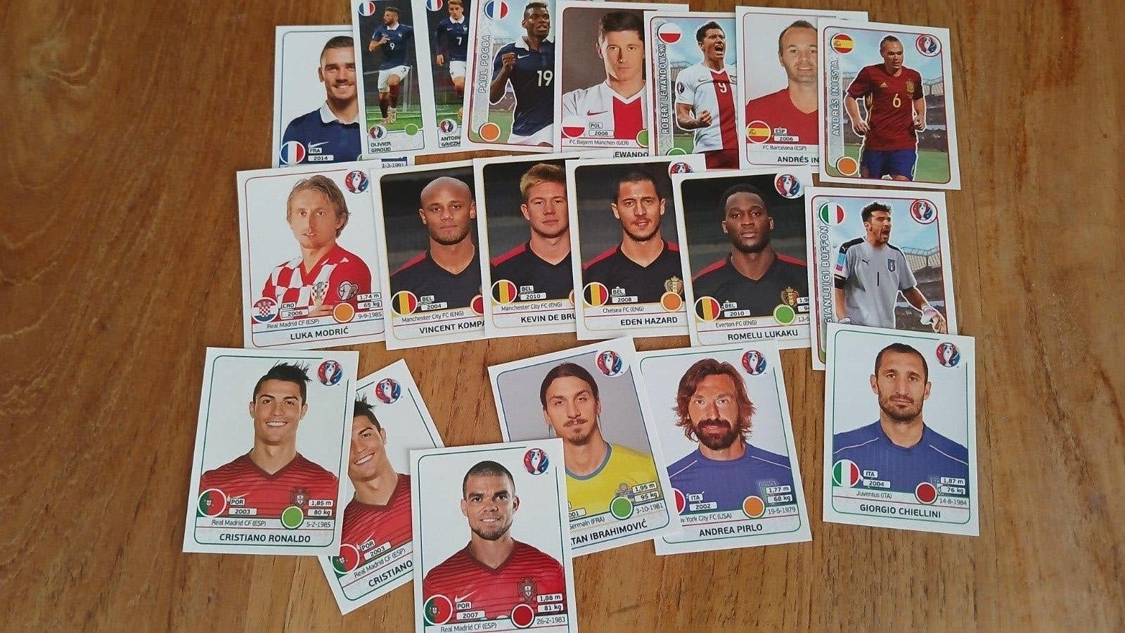 Panini Euro 2016 zeldzame afbeelding, Hobby en Vrije tijd, Stickers en Plaatjes, Nieuw, Sticker, Ophalen of Verzenden
