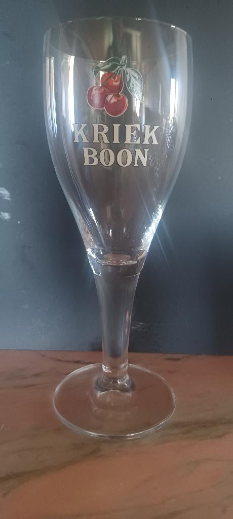 Verre Kriek Boon, Collections, Enlèvement ou Envoi, Comme neuf, Verre ou Verres, Autres marques