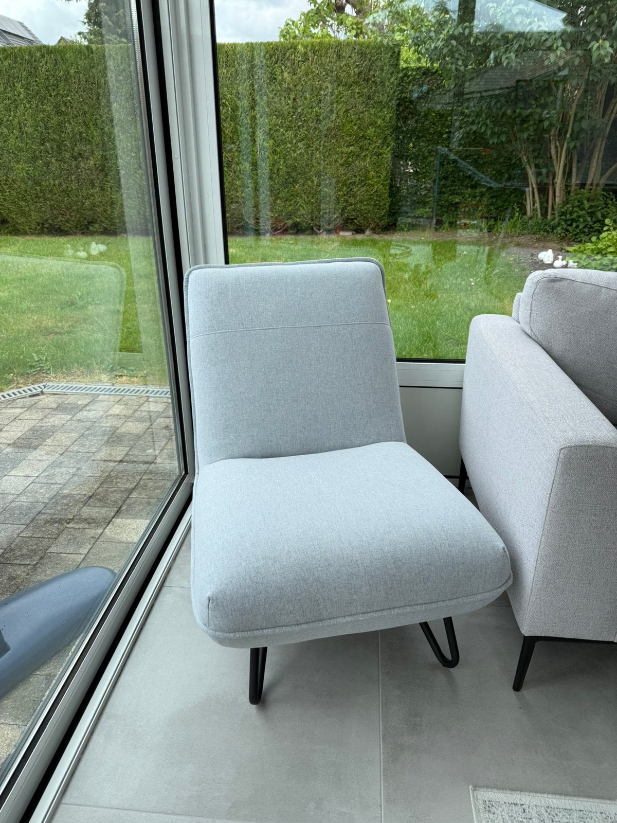 Fauteuil grijs, Ophalen, Zo goed als nieuw