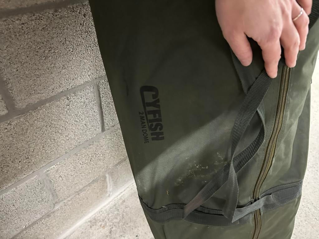 Tent chub, Watersport en Boten, Hengelsport | Karpervissen, Ophalen, Zo goed als nieuw, Complete set