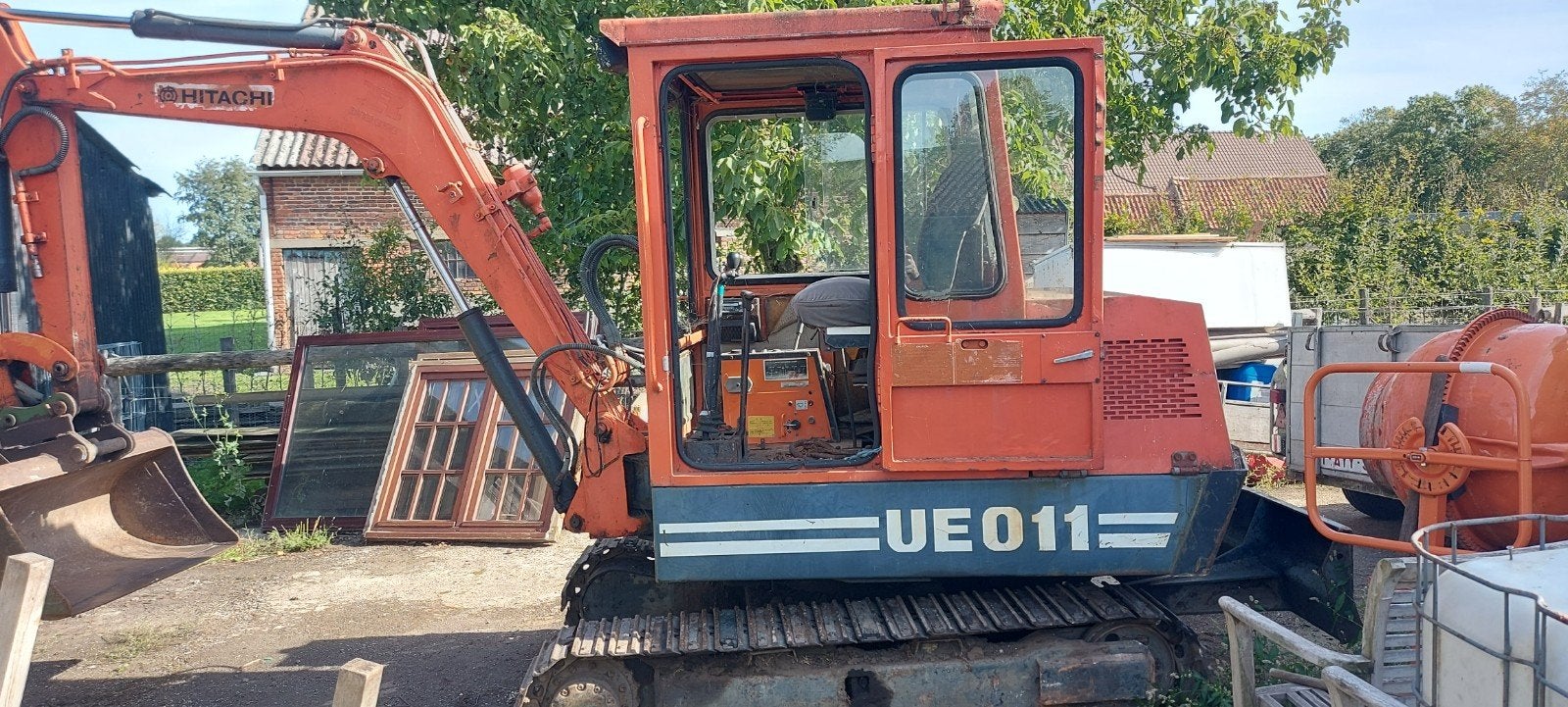graafmachine, Ophalen