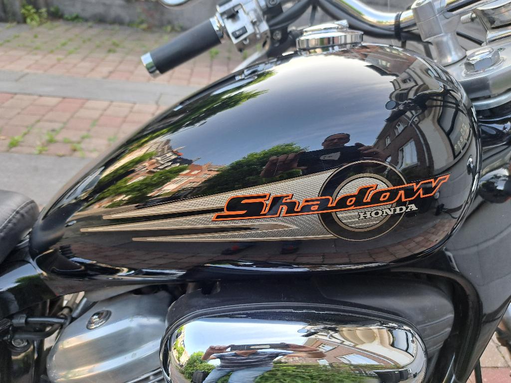 Honda Shadow 600 - 7000 km - uitzonderlijke staat., Motoren, 2 cilinders, Occasion, 583 cc, Chopper