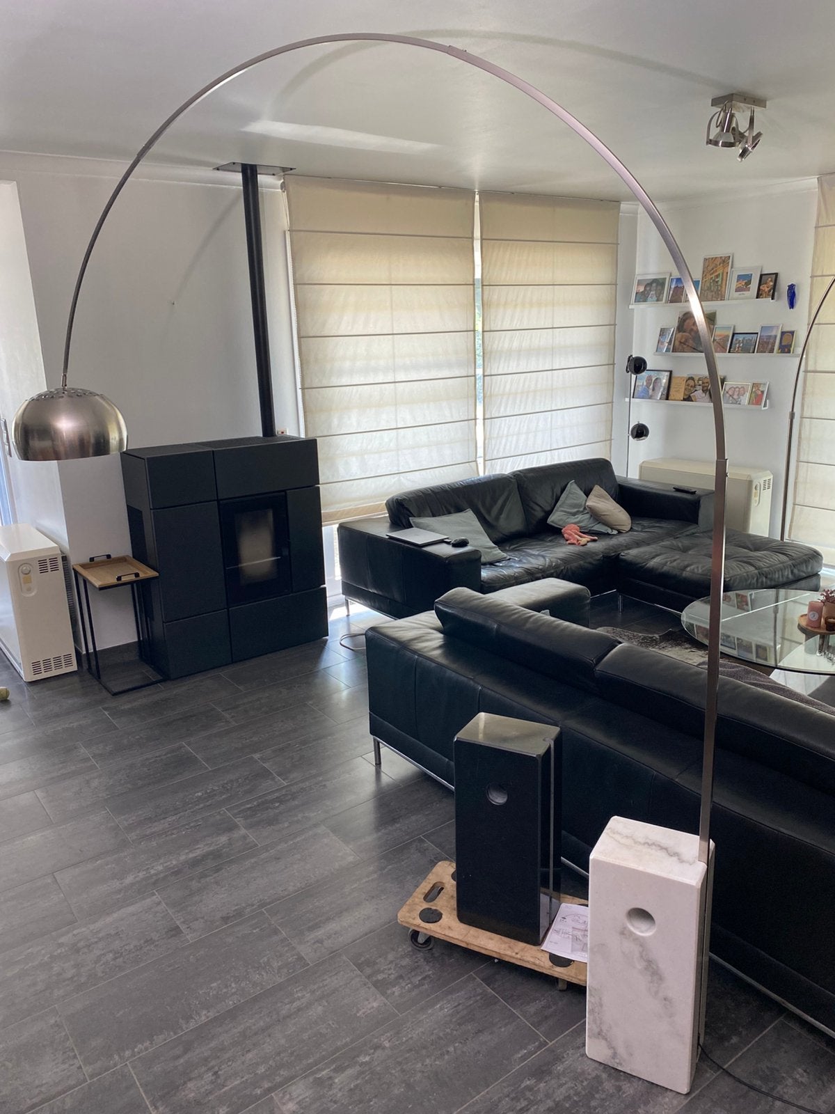 FLOS - ARCO (naar model van)- nieuw uit de doos!, Maison & Meubles, Lampes | Lampadaires, Comme neuf, Enlèvement