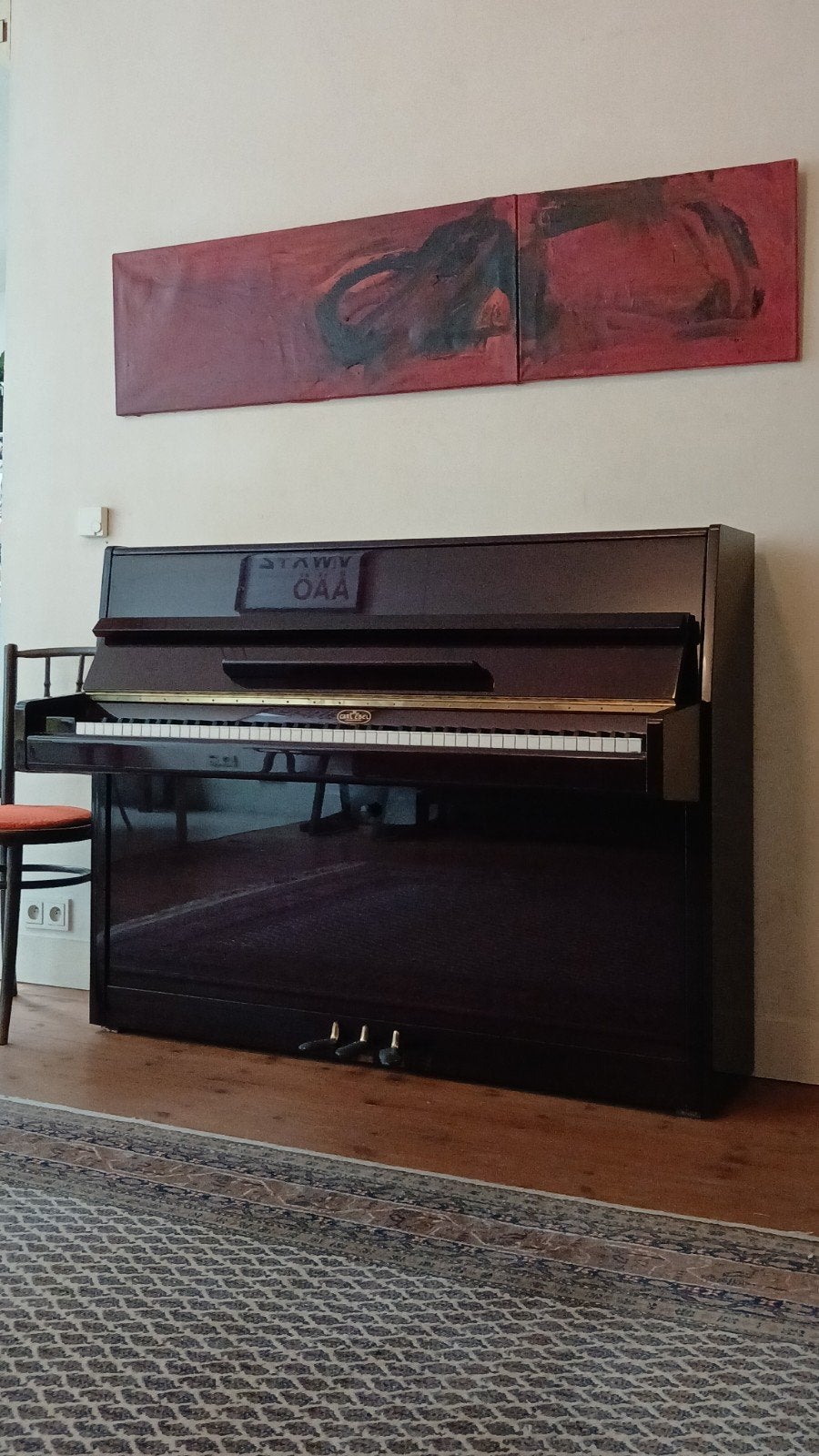 buffetpiano Carl Ebel, Muziek en Instrumenten, Ophalen