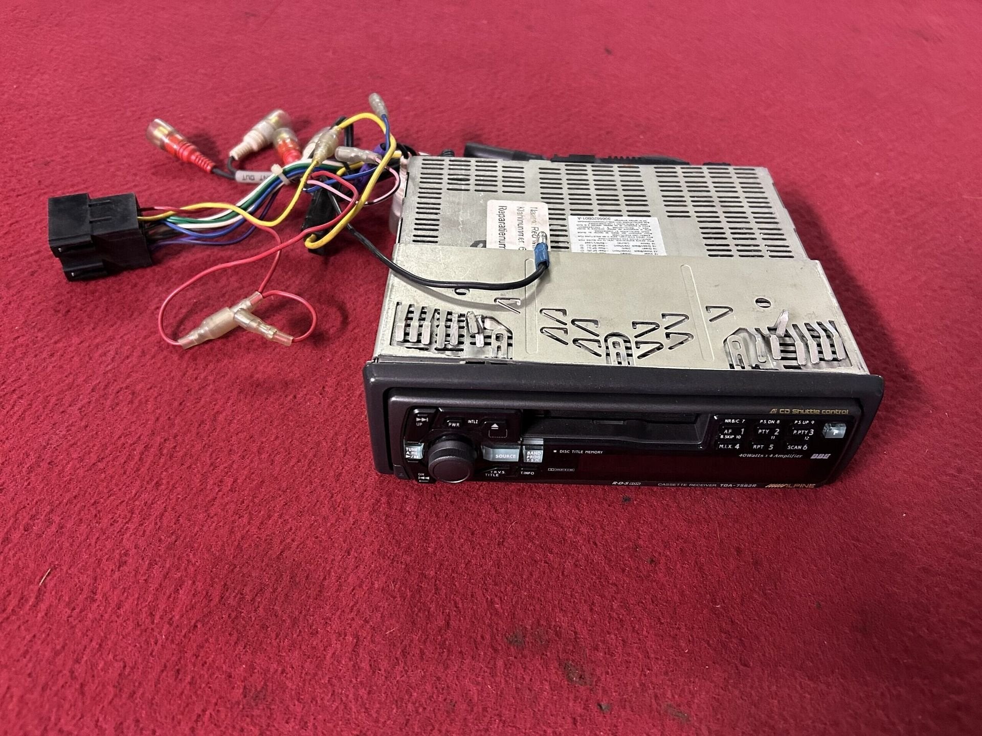 Alpine autoradio, Gebruikt, -, -, Ophalen of Verzenden