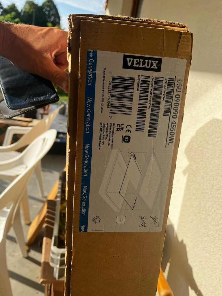 VELUX verduisteringsgordijn, Doe-het-zelf en Bouw, Glas en Ramen, Ophalen, 80 tot 120 cm, 80 tot 120 cm, Nieuw
