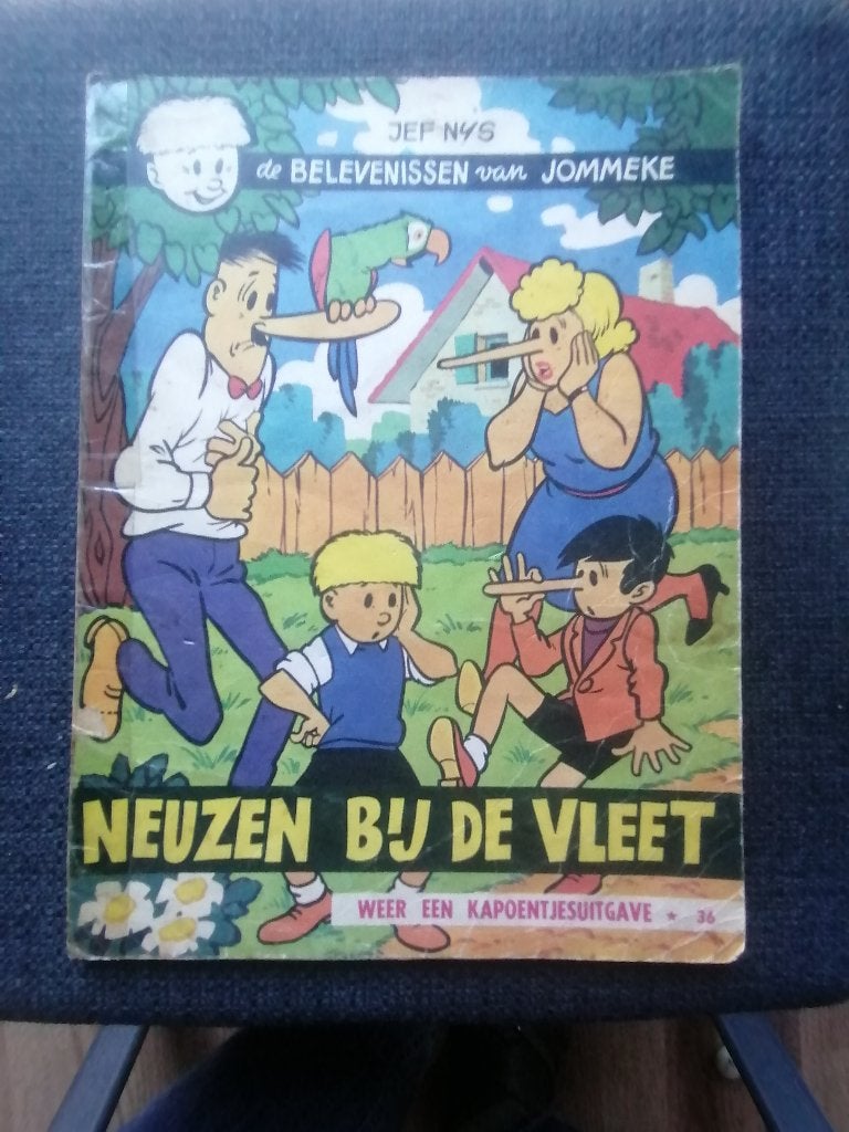 Jommeke album nr.36: Neuzen bij de vleet (aantal:1), Boeken, Eén stripboek, Jef Nys., Ophalen, Gelezen
