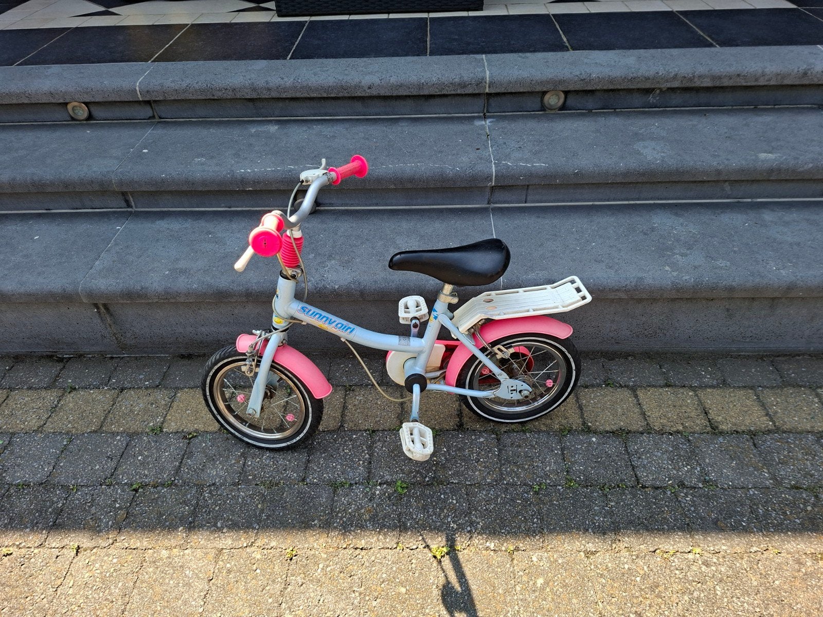 Kinder fietsje te koop, Ophalen