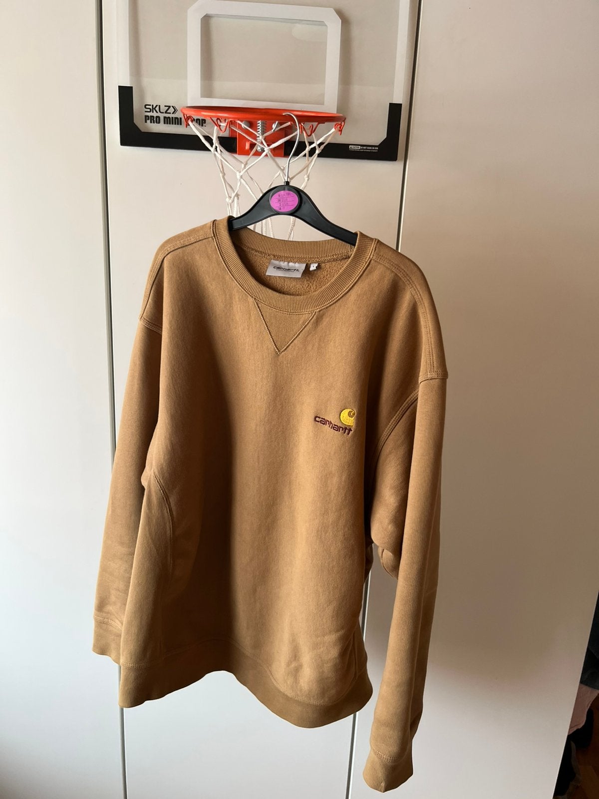 Carhartt trui, Kleding | Heren, Truien en Vesten, Ophalen, Zo goed als nieuw, Maat 52/54 (L), Bruin