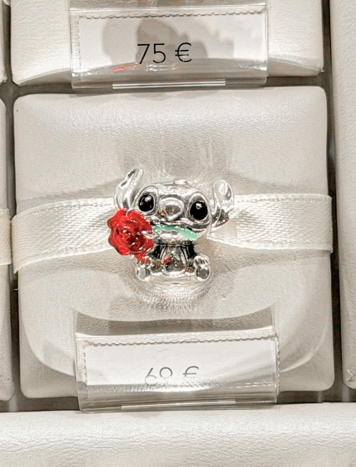 Perle charm pandora stirch fleur, Enlèvement ou Envoi, Comme neuf, Perle, Pandora