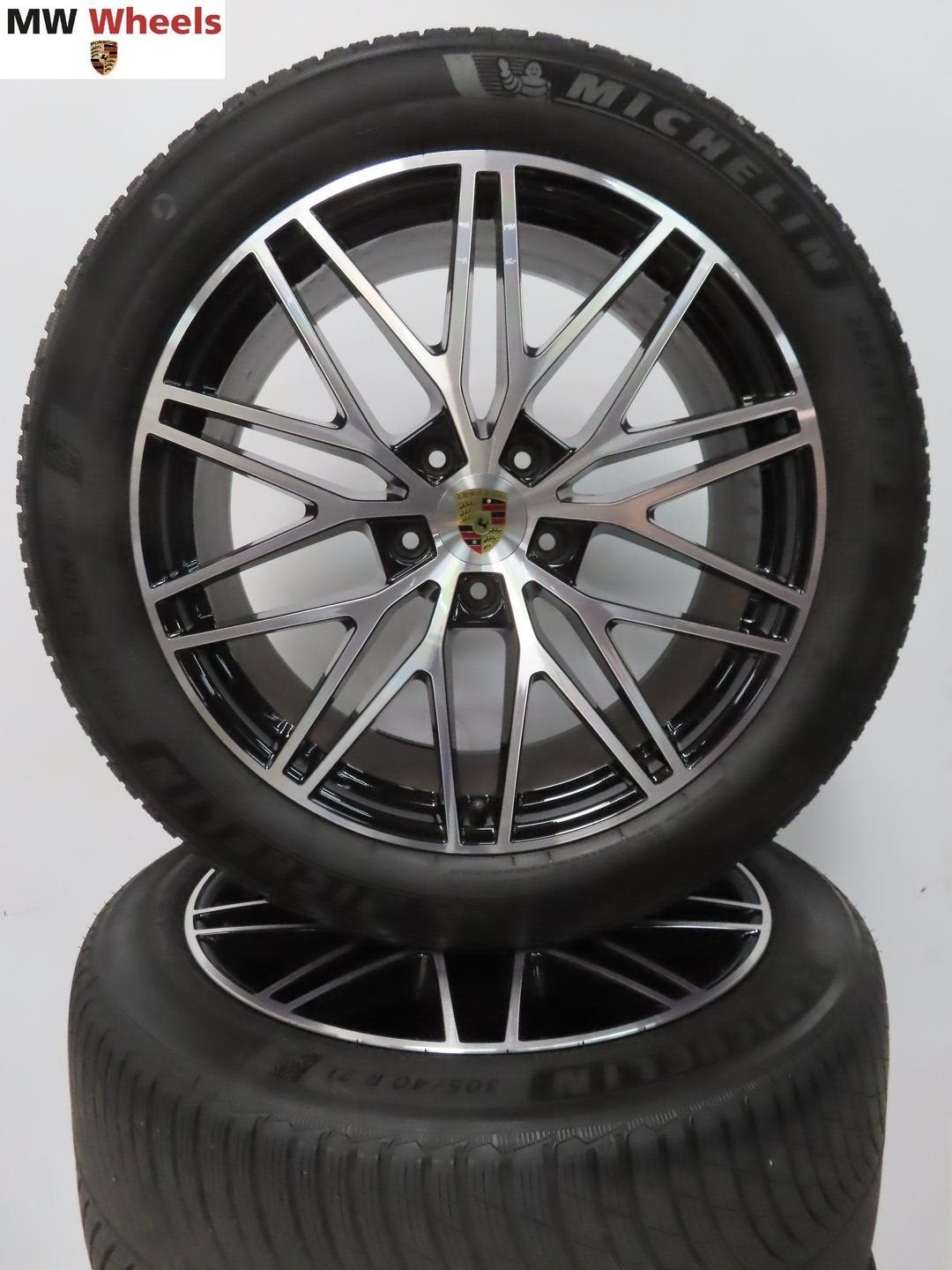 Porsche Cayenne coupe 21 inch velgen 2024 winterbanden, Auto-onderdelen, Banden en Velgen, Gebruikt, -, 285 mm, -