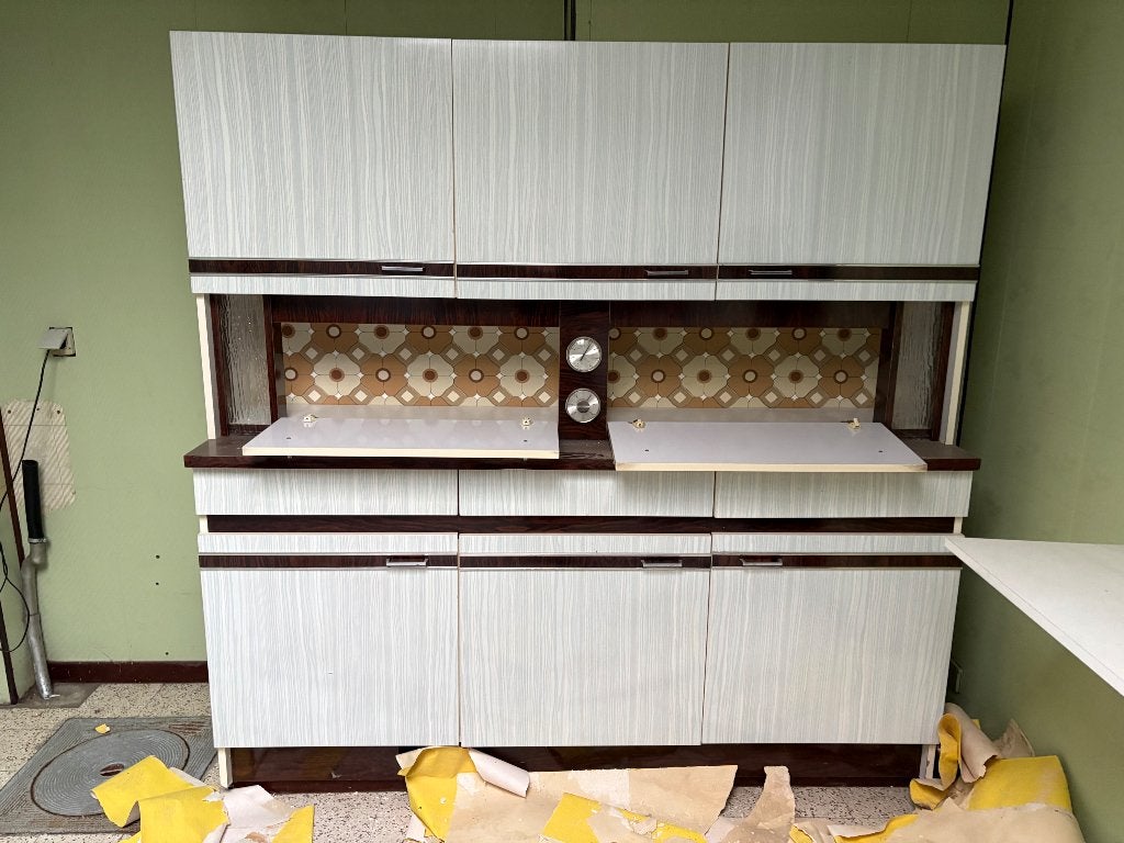 Retro keukenkast, Huis en Inrichting, Ophalen, Gebruikt
