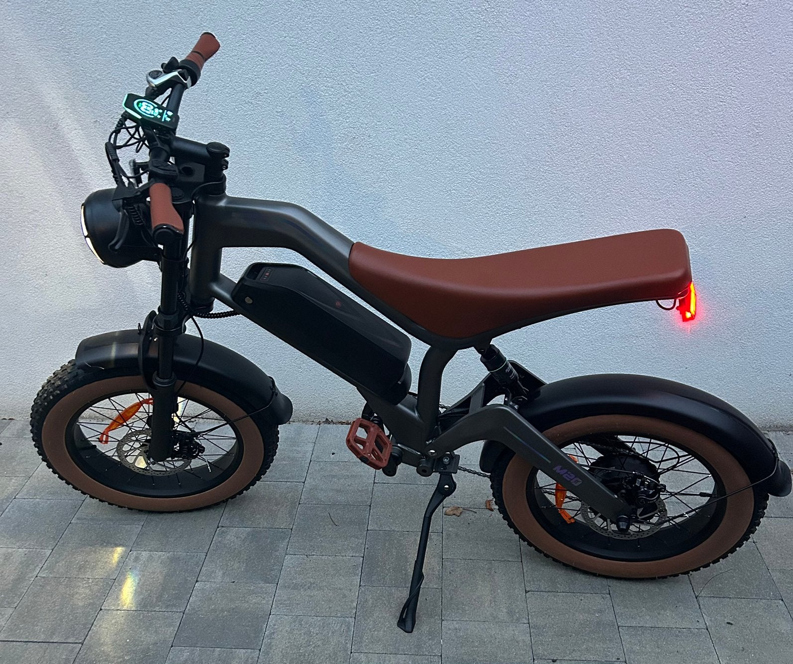 Fatbike M20 1500w volwassenen, Fietsen en Brommers, Elektrische fietsen, Zo goed als nieuw, 50 km per accu of meer, 55 tot 59 cm