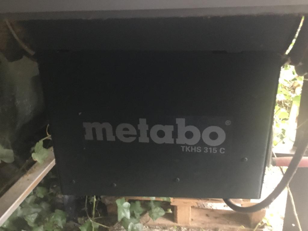 Zaagtafel, Doe-het-zelf en Bouw, Ophalen, Gebruikt, Metabo