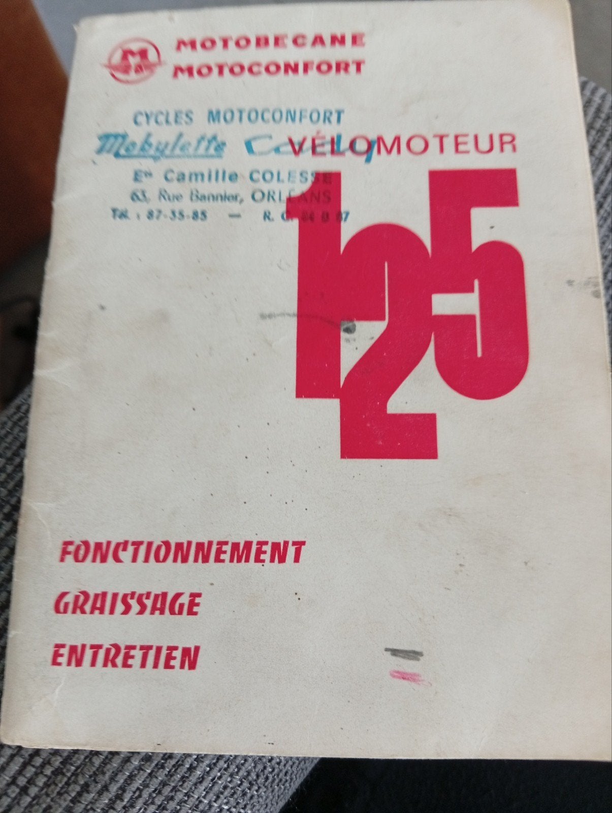 Motobécane motoconfort 125cc, Boeken, Informatica en Computer, Ophalen