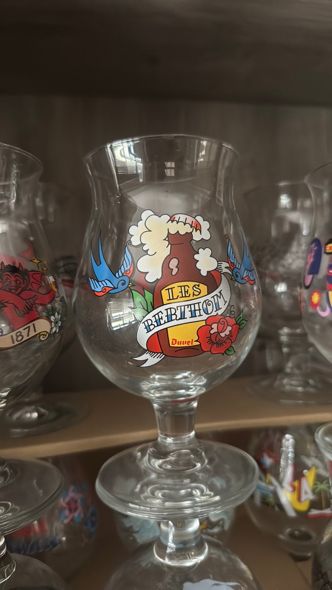 Duvel les berthom, Verzamelen, Ophalen, Zo goed als nieuw, Duvel