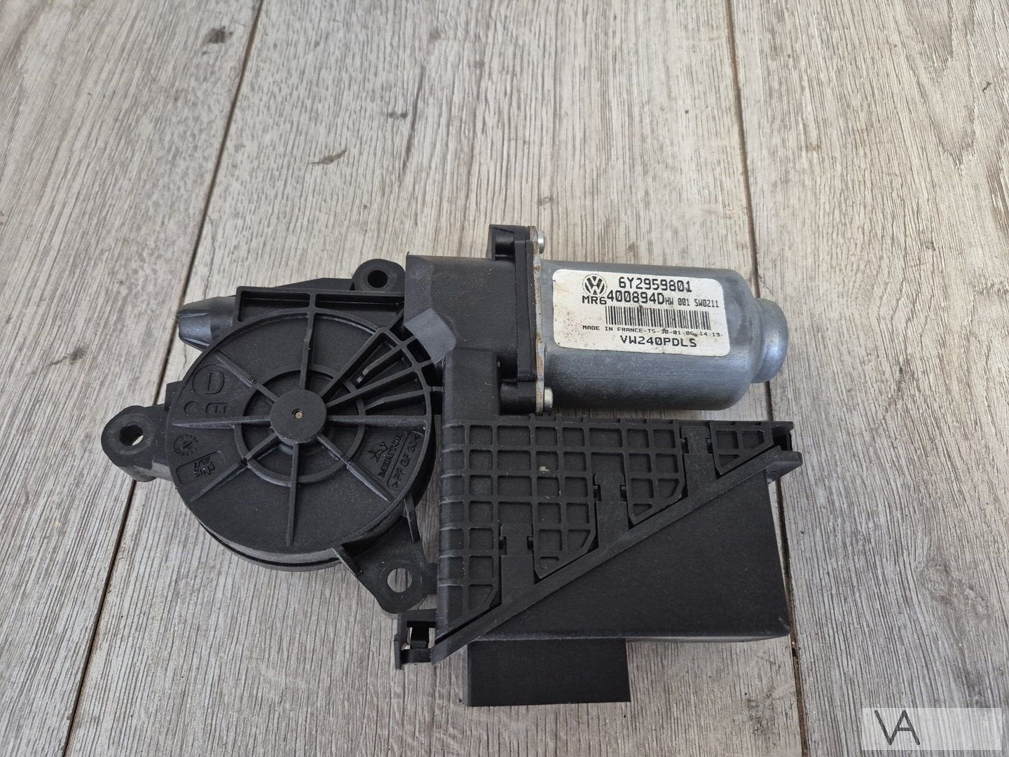 VW Polo 9n3 2005 - 2009 raammotor portier RECHTS 6y2959801, Volkswagen, -, Utilisé, -