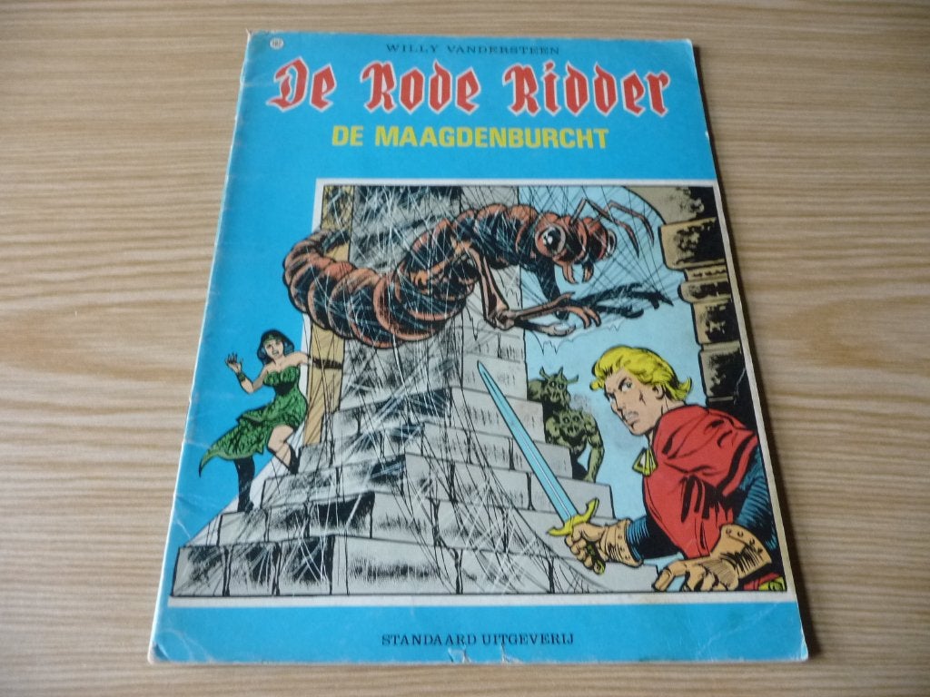 de Rode Ridder 102. De maagdenburcht EERSTE DRUK - € 2, Enlèvement ou Envoi, Willy Vandersteen, Une BD, Utilisé
