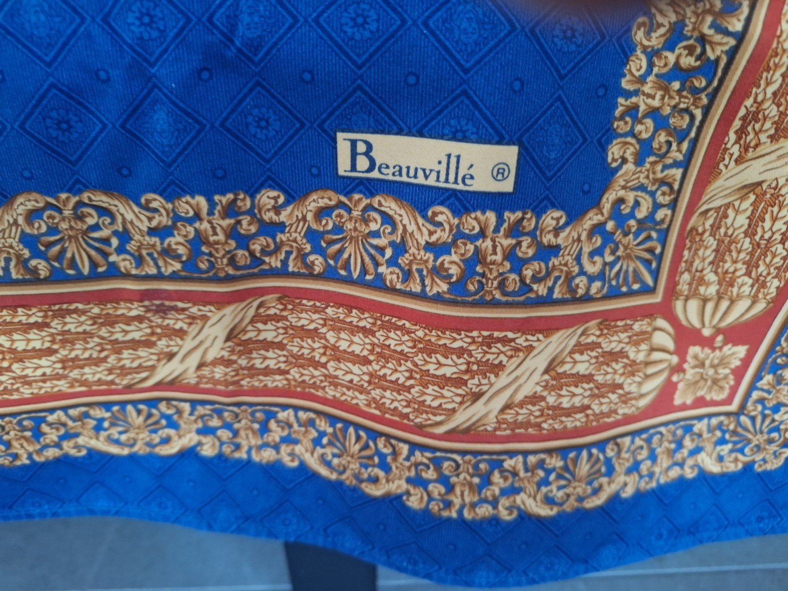 Luxe vintage tafelkleed Beauvillé, Huis en Inrichting, Tafelkleed, Ophalen of Verzenden