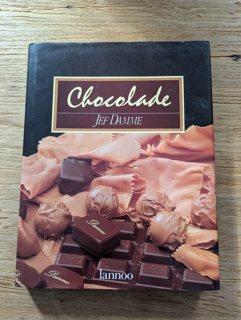 Kookboek Chocolade Jef Damme, Boeken, Gelezen, Jef Damme, Ophalen of Verzenden, Taart, Gebak en Desserts