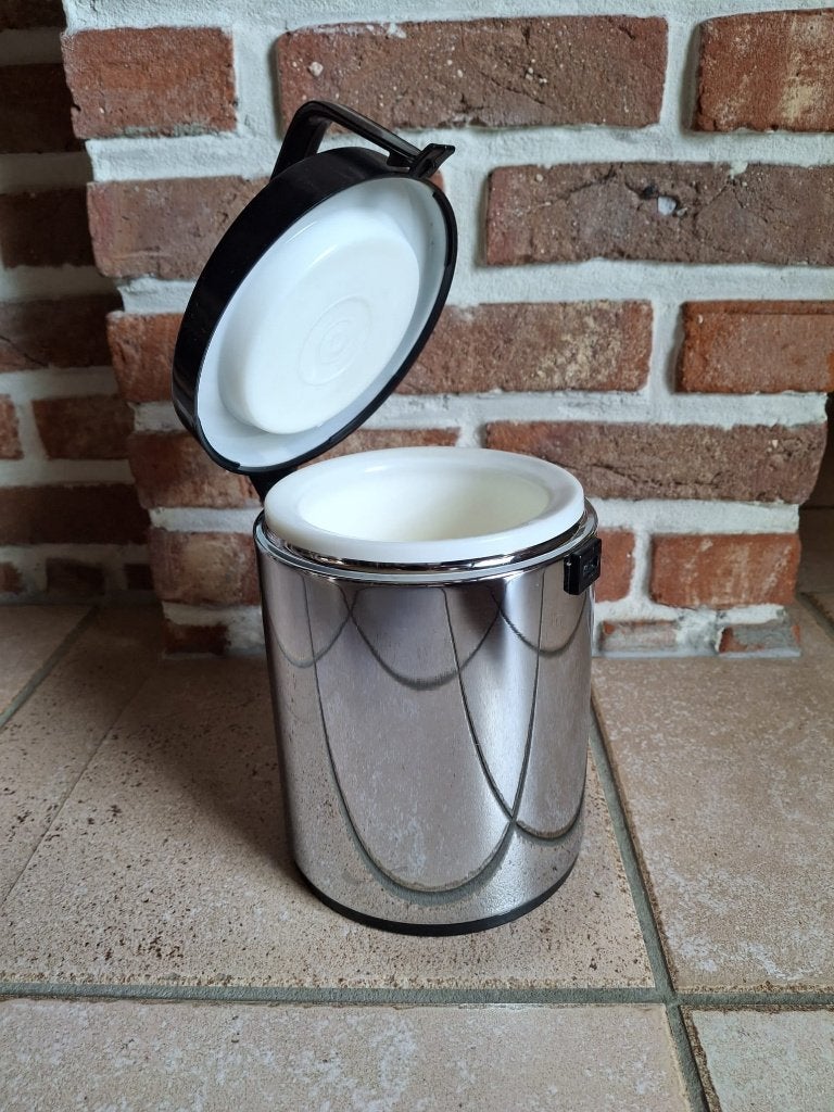 IJsemmer van 1 liter met deksel, Enlèvement ou Envoi, Comme neuf, 1000 ml, Avec couvercle