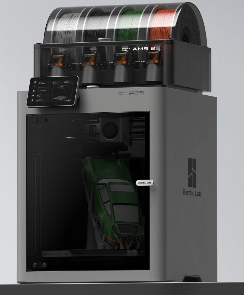 Bambu Lab P2S 3D-printer met AMS2 Pro, Ophalen, Ingebouwde Wi-Fi, Bambulab, Zo goed als nieuw
