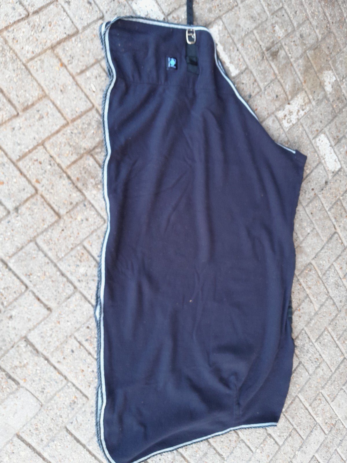 fleece deken / zweetdeken  D pony, Dieren en Toebehoren, Ophalen of Verzenden, Zwart, Fleece, Deken