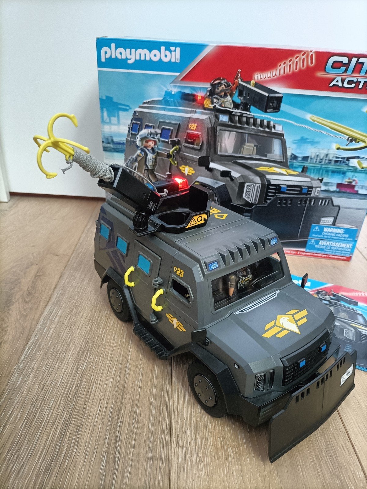 Playmobil city action, Ophalen, Complete set, Voertuig, Zo goed als nieuw