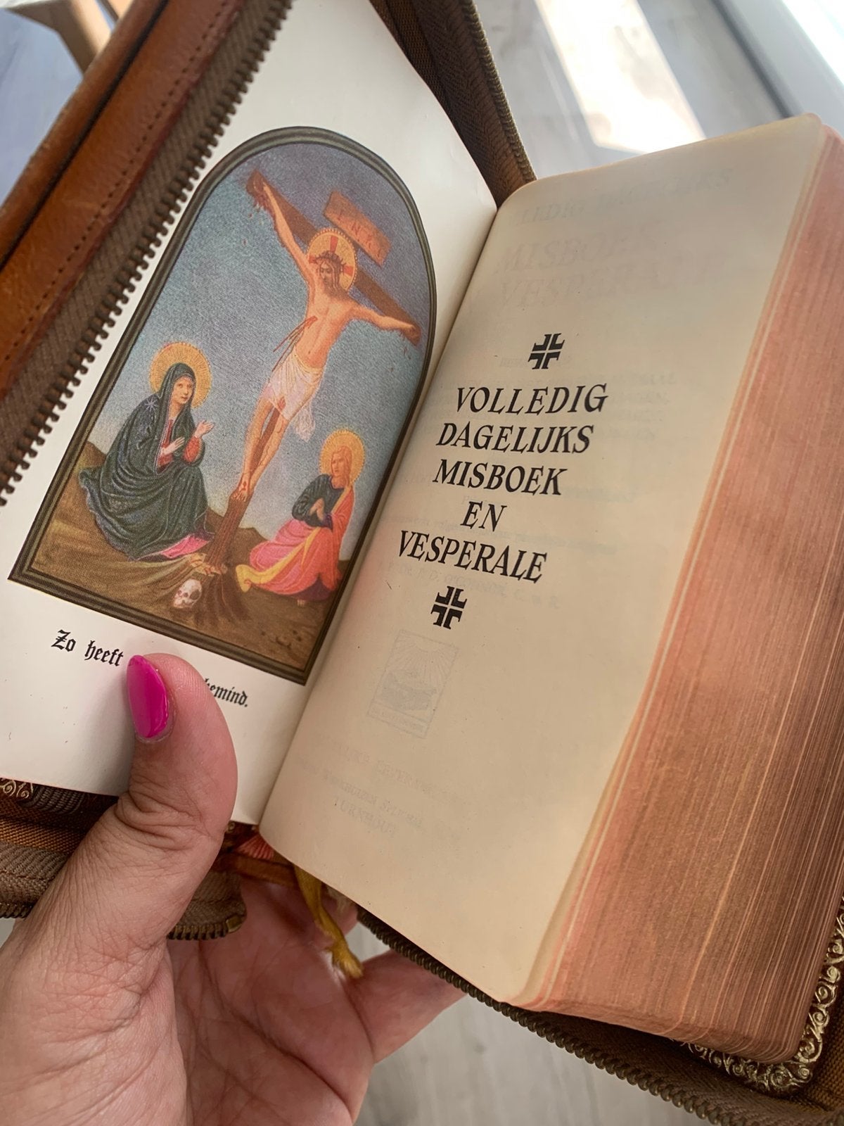 Misboek en vesperale, Ophalen of Verzenden, Gebruikt, Christendom | Katholiek