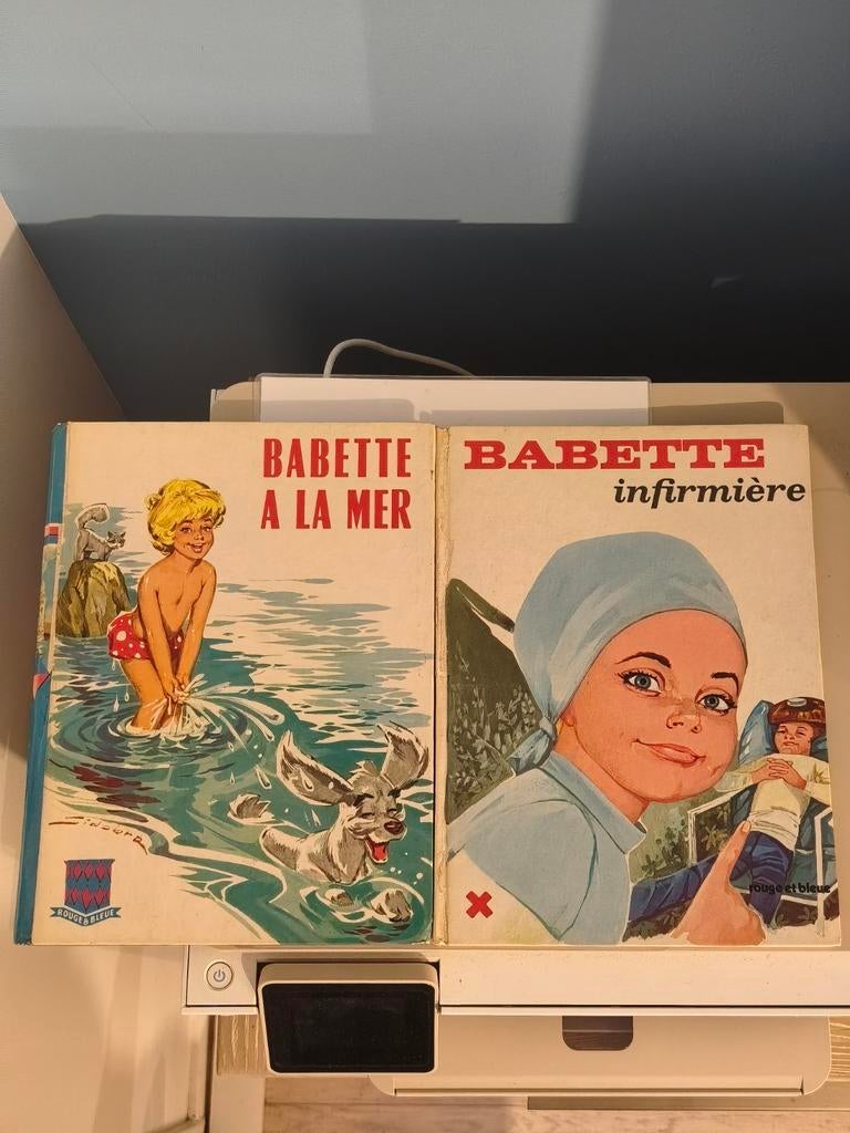 2 livres de Babette rares, originaux, vintages et collectors, Livres, Envoi