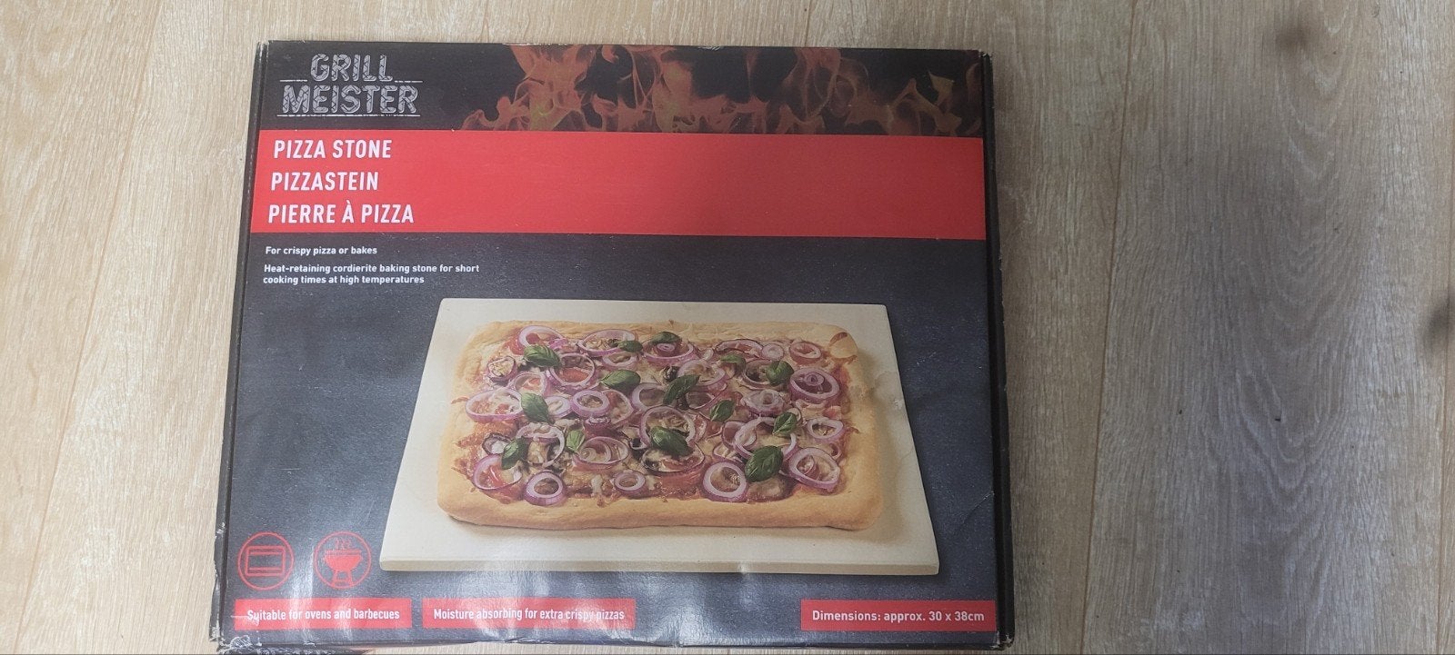 pizza steen van Grill Meister, Ophalen of Verzenden, Nieuw, Grillmeister