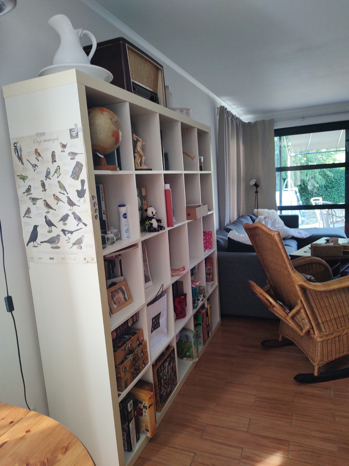 kallax ikea kast 5 x 5 vakken: 184x184cm (leeg!), diepte 39, Ophalen