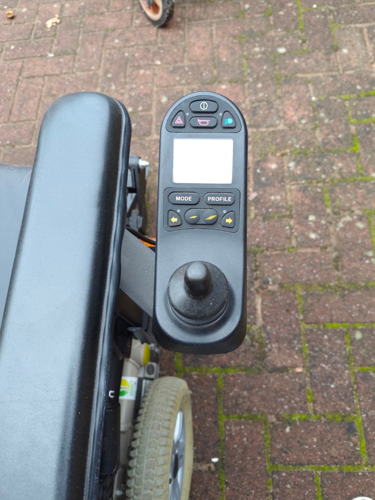 electrische rolstoel, Ophalen