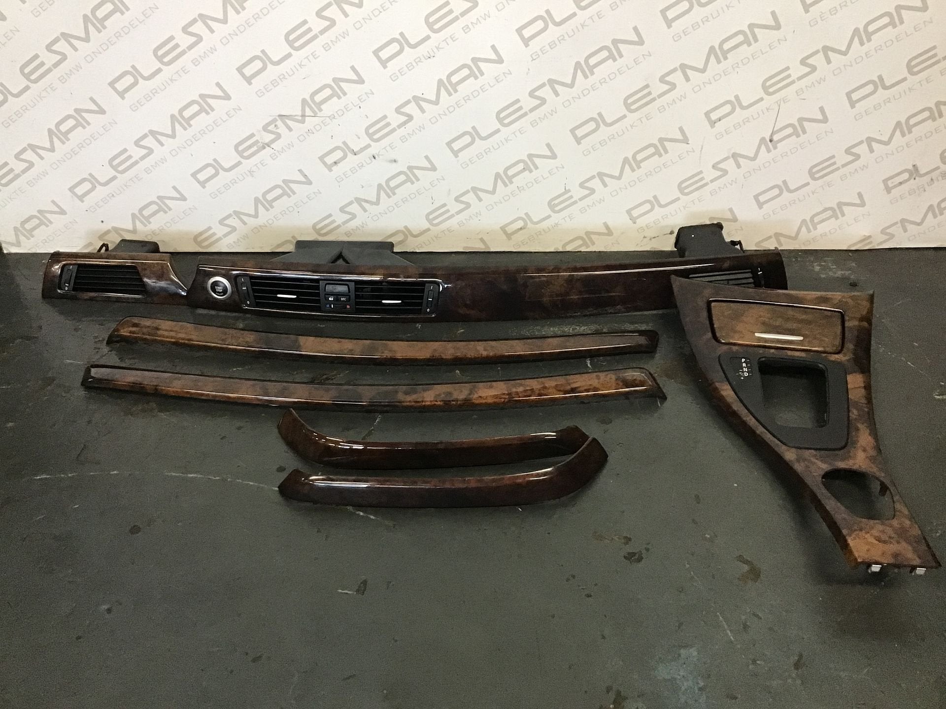 Interieurlijsten set (bruin) BMW E91, Auto-onderdelen, Gebruikt, -, -, Ophalen of Verzenden